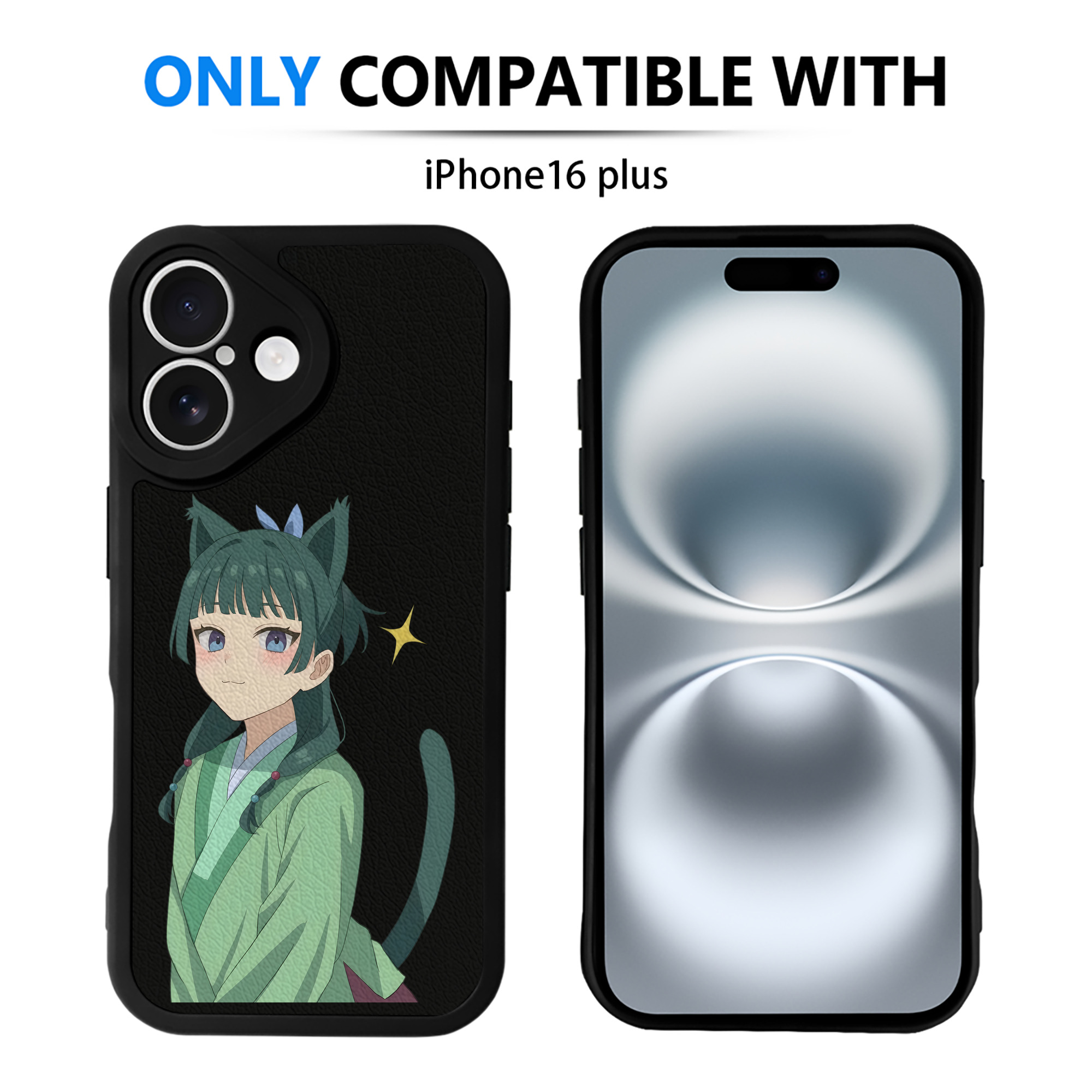 薬屋のひとりごと The Apothecary Diaries 【iPhone 16シリーズ対応】シリコンスマホケース（レザー調） 材質：シリコン